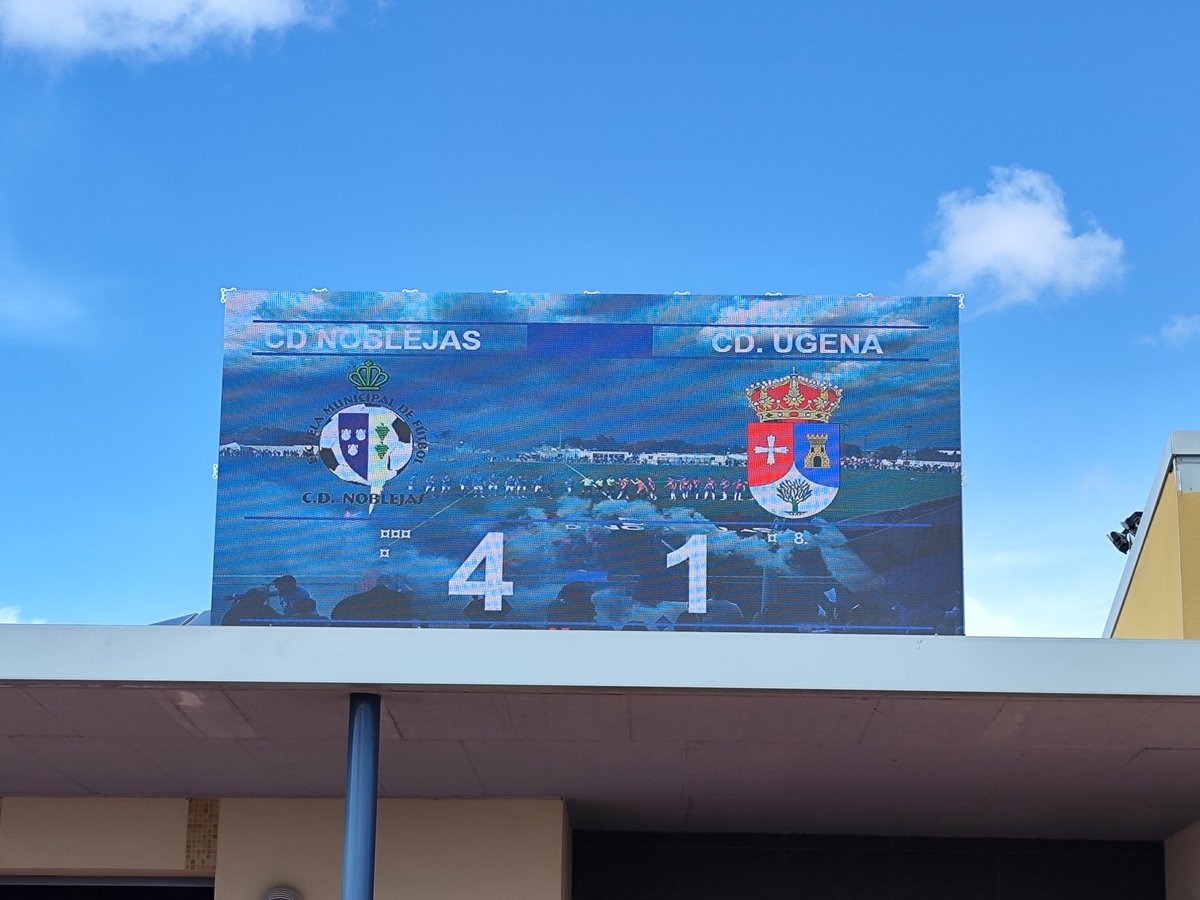 CDNoblejas's tweet photo. JUVENIL PREFERENTE:

 Final del partido.

@CDNoblejas 4 - 1 CD. Ugena https://t.co/v5f36f7jJP