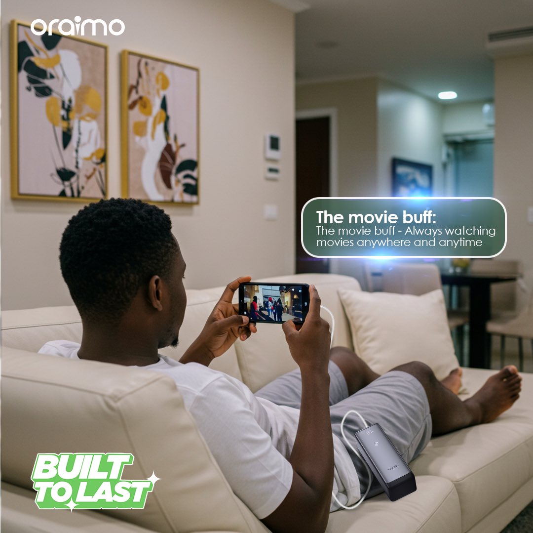 oraimomate's tweet photo. Tag a friend that falls into any category.
#BuiltToLast
#oraimopowerbank https://t.co/pfTRqdztoN