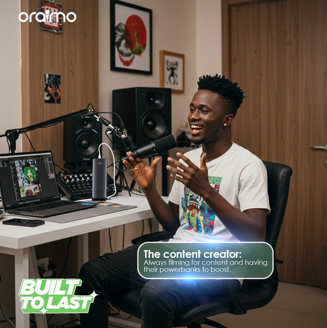 oraimomate's tweet photo. Tag a friend that falls into any category.
#BuiltToLast
#oraimopowerbank https://t.co/pfTRqdztoN