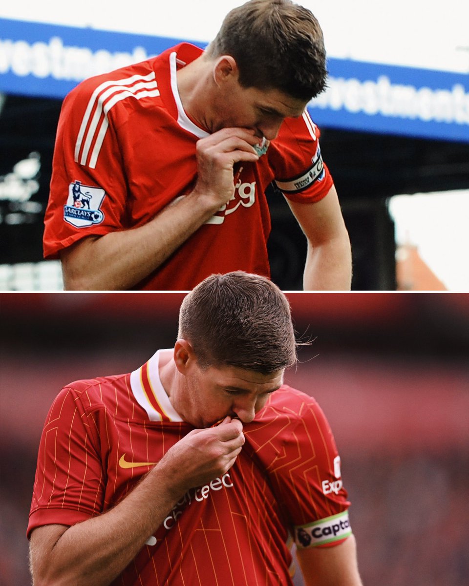 estoesanfield_'s tweet photo. "Córtame las venas y sangraré rojo Liverpool. Amo al Liverpool con una pasión ardiente".

❤️‍🔥 𝗦𝘁𝗲𝘃𝗲𝗻 𝗚𝗲𝗿𝗿𝗮𝗿𝗱 🫡 https://t.co/KHOOkNtJHr