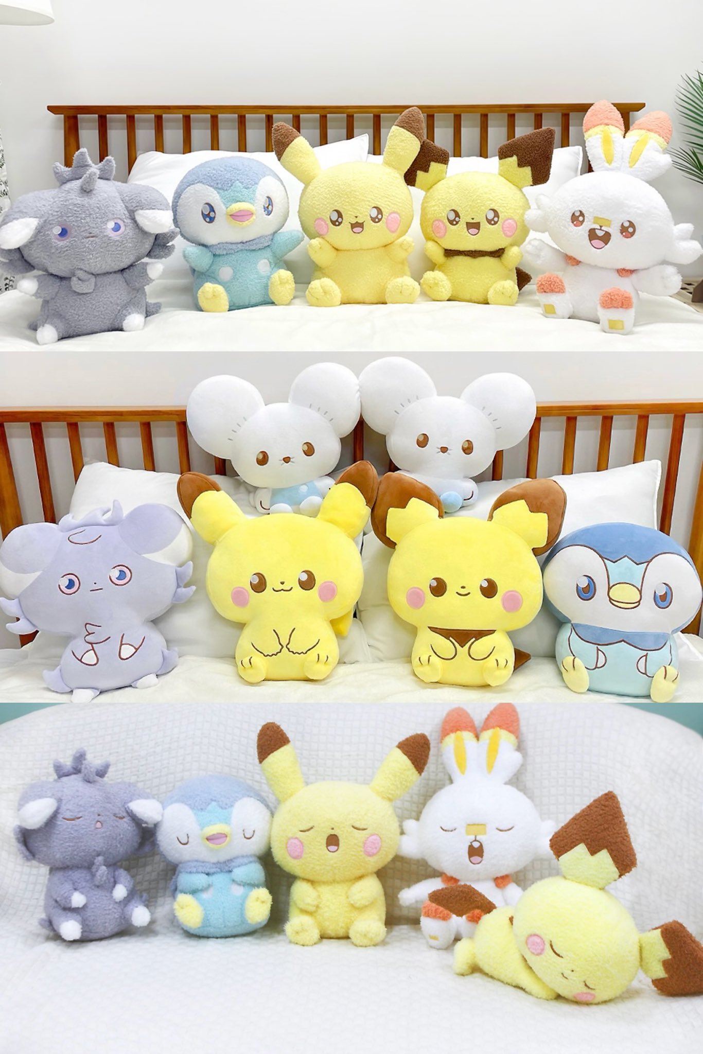 ポケモンぬいぐるみ11個とクッション 大きなサイズのゲンガーが可愛い！『ポケモン』ぽてはぐ