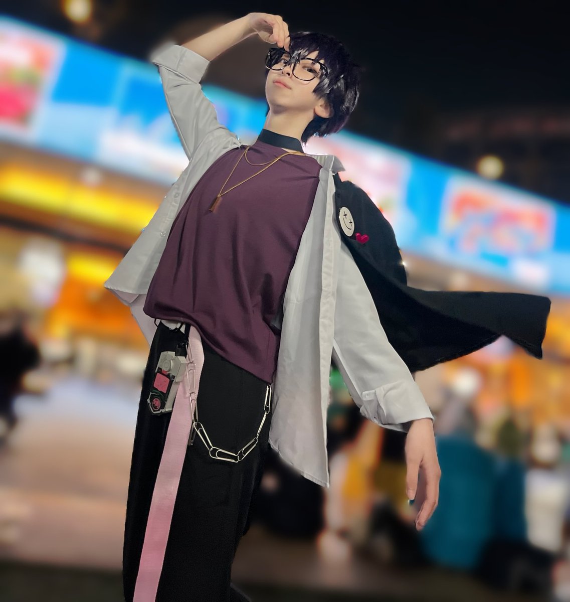 コスプレ/cosplay/🌈🕒🤝

　「やっぱりセルフィー
　　　　　　　　ちっとも慣れない！」

📸(<a href="/_taro_tarochi_/">たろち</a> )

 #レイパラ
 #コスフェスTDC