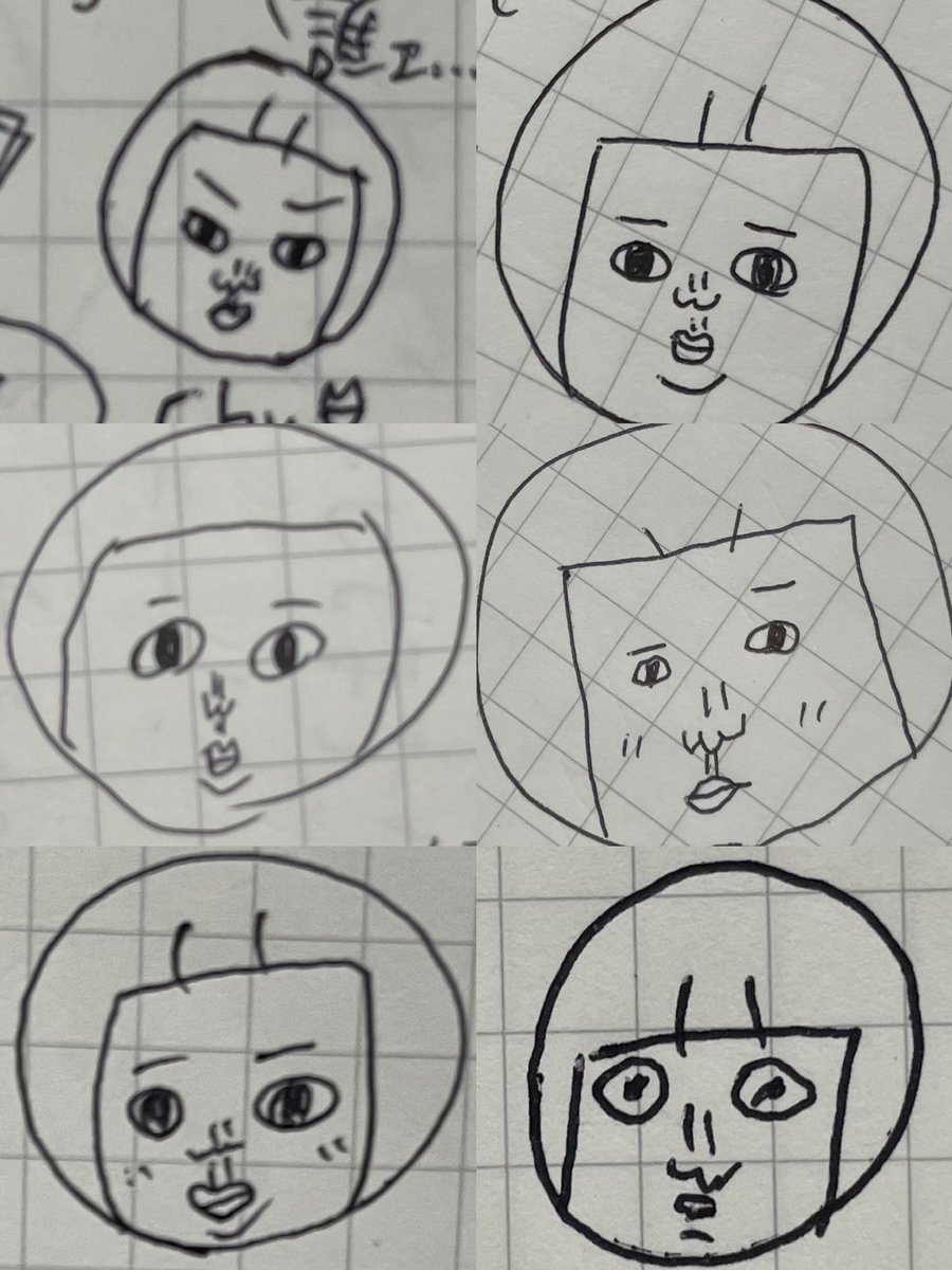 思い出ノートに残されたまるこ達(みんな自分が描いたまるこ覚えてる…??)
「私を描いて!」とは言ってないのに愛を感じちゃったよ🥴

#まるカフェ 関連のリプ返は明日以降ゆっくり返信します〜💛 