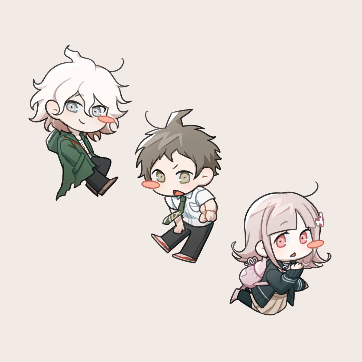 yuuu_eda's tweet photo. 전에 그린 슈단 뉴단 sd https://t.co/V5XyMKCTjs