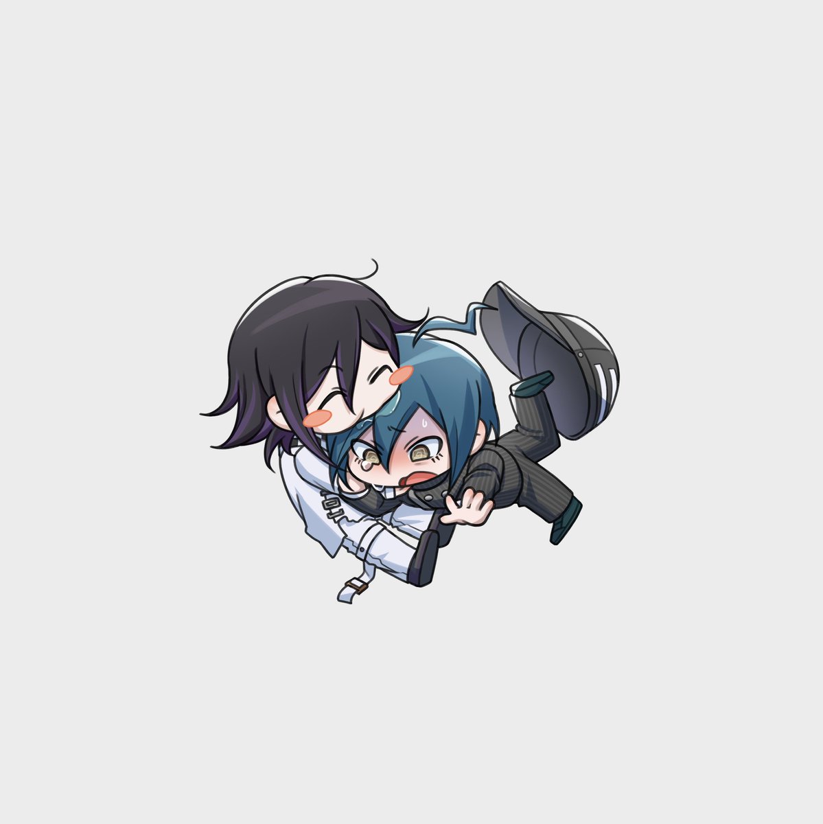 yuuu_eda's tweet photo. 전에 그린 슈단 뉴단 sd https://t.co/V5XyMKCTjs
