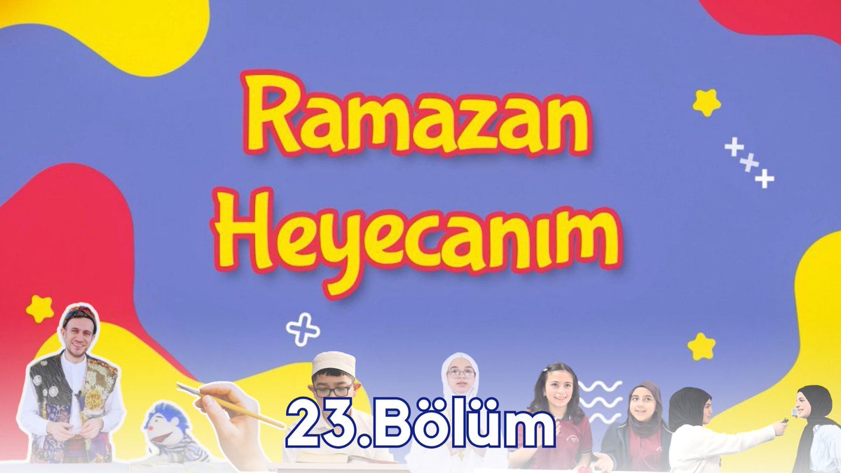 👉youtu.be/3KYfaLvixWM

🌙 "Ramazan Heyecanım" programımızın yeni bölümüyle sizlerleyiz! Ramazan’ın ruhunu hissettiren dopdolu içerikler sizleri bekliyor! 🎯 📌Dijital çizimler, sulu boya eserleri, hafızlardan tilavetler, çocuklardan sorular, uzmanlardan cevaplar, ASMR