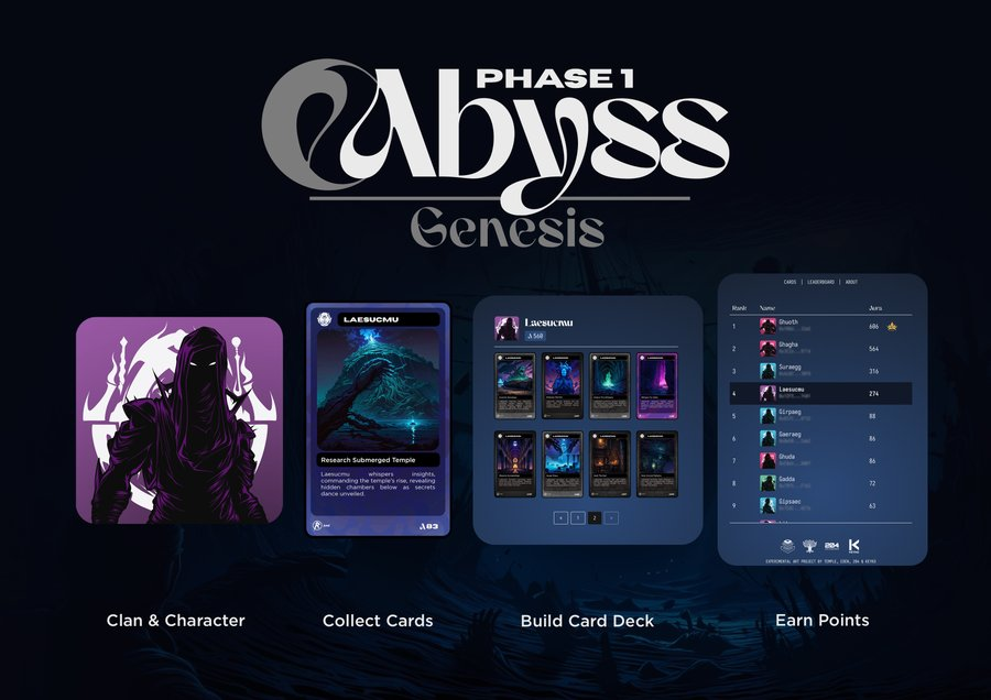 DaMoonSOC (@damoonsoc1) on Twitter photo 铸造你的角色,构建你的卡组,塑造你的命运——Abyss Phase 1 - 创世即将开启(文末有福利🎉)
<a href="/abysscards/">Abyss</a> 是一款基于 <a href="/SonicLabs/">Sonic Labs</a> 链的1 对 1 的集换式卡牌游戏!每张卡牌独一无二,每个玩家都有专属身份、氏族和自己的故事。 <a href="/SonicLabs/">Sonic Labs</a> 已关注并在官方发推,游戏卡牌也可以在 Sonic的二级市场流通。 铸造你的角色,构建你的卡组,塑造你的命运——Abyss Phase 1 - 创世即将开启(文末有福利🎉)
<a href="/abysscards/">Abyss</a> 是一款基于 <a href="/SonicLabs/">Sonic Labs</a> 链的1 对 1 的集换式卡牌游戏!每张卡牌独一无二,每个玩家都有专属身份、氏族和自己的故事。 <a href="/SonicLabs/">Sonic Labs</a> 已关注并在官方发推,游戏卡牌也可以在 Sonic的二级市场流通。