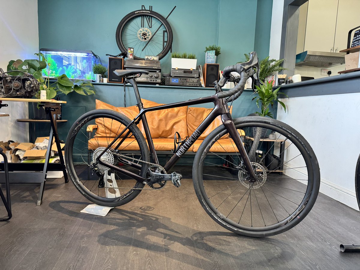 Happy new bike day to Bridget! She collected this stunning NorthRoad Explorer, with campag Ekar and is all set for some big adventures.

How do you want yours?