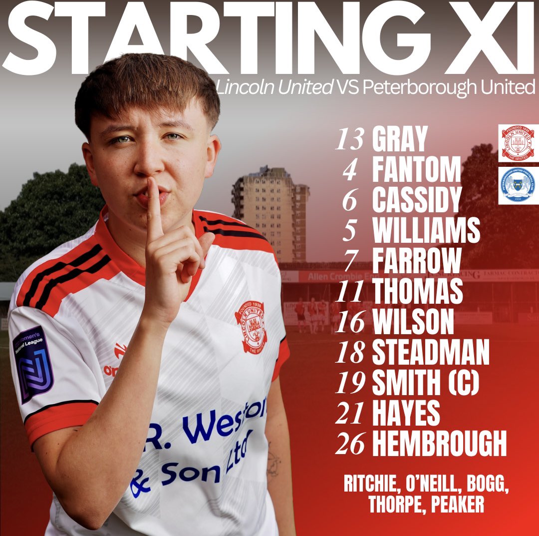Your Whites line-up to face Peterborough this afternoon🔢

Farrow back in the starting XI🔥

#UTW🤍