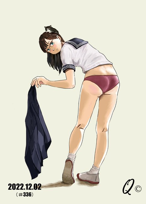 #上手いとか下手とかそういうのは関係なく自分が気に入っている絵 
お尻の塗り(陰影)が少しずつ分りだしたころかな…
っていうか陰影は今だによう分らんと描いてるけどね😱 