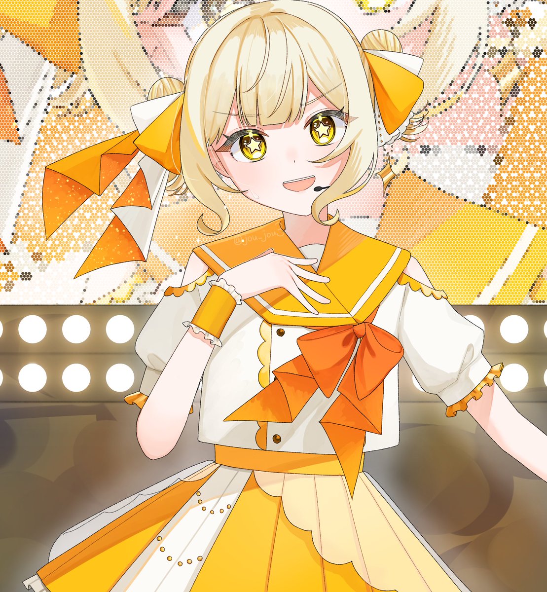 jou_jou3's tweet photo. #oc  #創作
うちのアイドルちゃん🌟 https://t.co/FzU6IFNFrK