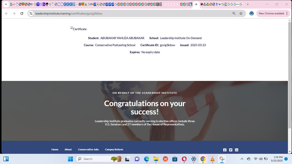 ___AYA___1's tweet photo. I'm thrilled 2 announce dat I've officially completed Conservative Podcasting School!🎙️It's been an incredible journey of learning, growth, &amp; hard work, &amp; I’m so excited 2 apply everything I've gained. Thank u 2 everyone who supported me along the way! this is just the beginning! https://t.co/gV9BGTTk9Q