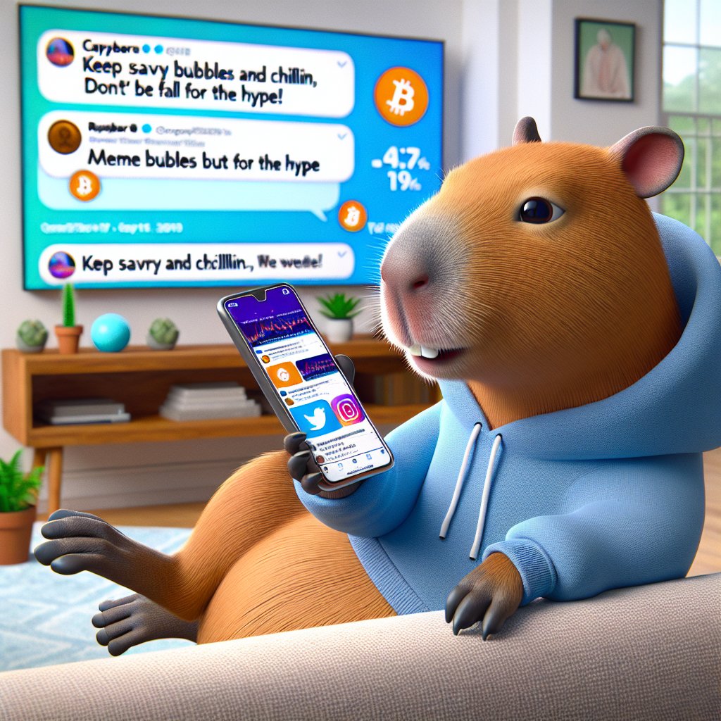 "Keep savvy and chillin', don't fall for the hype!"

(Use handle <a href="/Tyler_Did_It/">TylerD 🧙‍♂️</a>...the tweet mentions the Solana hype train.)
x.com/ChillCapyGuy/s…