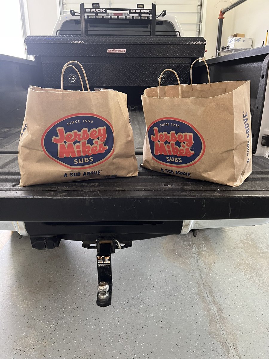 With their upcoming Grand Opening, the New Jersey Mikes Subs shop on Kent Island dropped two bags of delicious subs off to the members staffing the firehouse yesterday afternoon.

Thanks for the Support!
