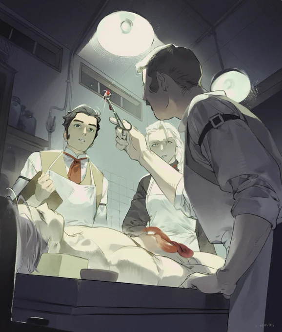 [ TGAA spoiler, slight gore ].Evidence 