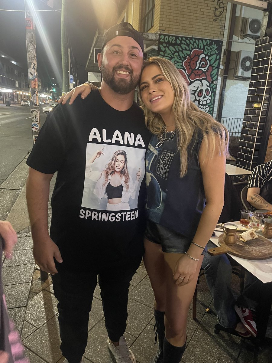 MitchCognetta's tweet photo. So much love for you @alanaspringstn 🫶🏽Thanks for wearing my hat 😂 https://t.co/lSyKIa9wZy