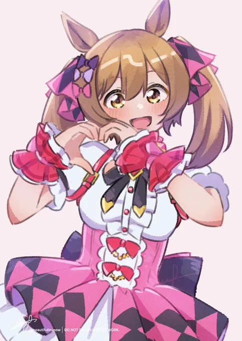 #自分で一番かわいく描けたと思う絵 まんまるファル子 