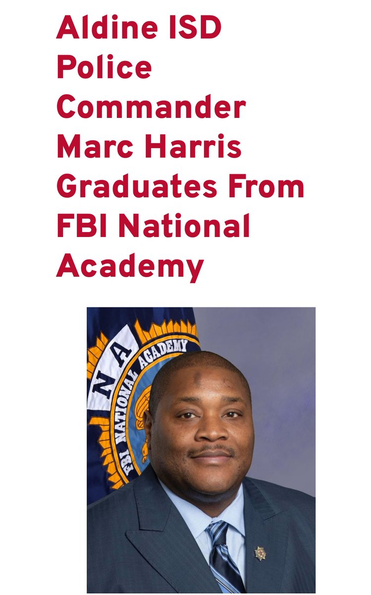 Paul S Cordova (@paulscordova) on Twitter photo Thank you <a href="/AldineISD/">Aldine ISD</a> for highlighting Commander Marc Harris’ graduation from <a href="/FBINAAQuantico/">FBINAA, Inc.</a>
aldineisd.org/2025/03/21/ald…
<a href="/AldinePolice/">Aldine ISD Police Department</a> Thank you <a href="/AldineISD/">Aldine ISD</a> for highlighting Commander Marc Harris’ graduation from <a href="/FBINAAQuantico/">FBINAA, Inc.</a>
aldineisd.org/2025/03/21/ald…
<a href="/AldinePolice/">Aldine ISD Police Department</a>