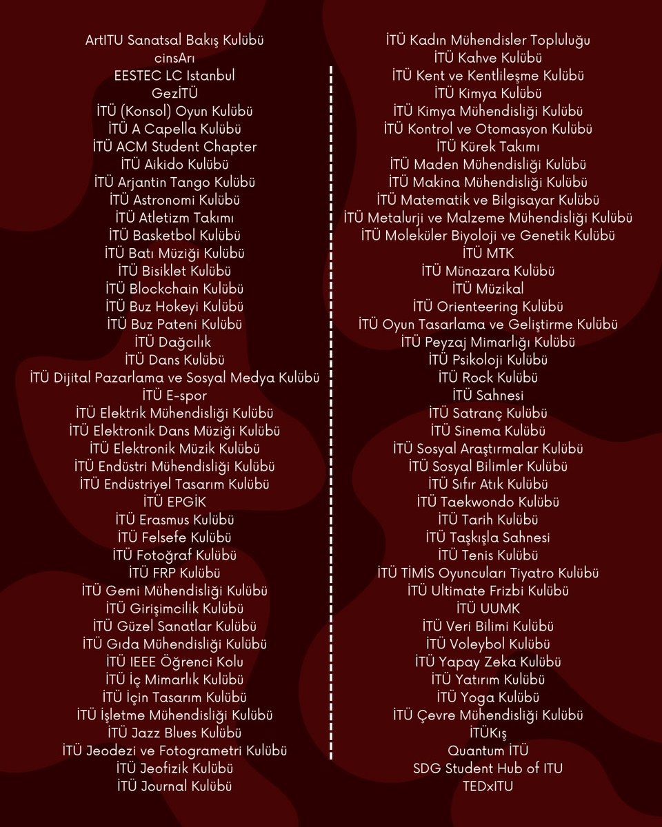 İTÜ KULÜPLERİ BOYKOTA ÇAĞIRIYOR!