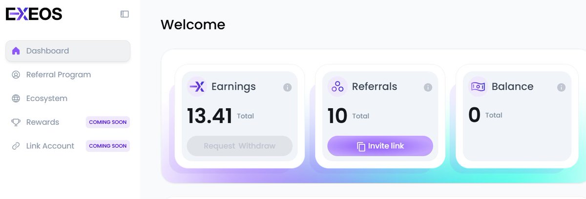 MoonDropCrypto's tweet image. 🪂 @Exeos_Network Airdrop – similar to @getgrass_io 🌱

👉 Join Now: app.exeos.network/?referralCode=…

📧 Sign up with your email &amp;amp; verify

💻 Download Extension: chromewebstore.google.com/detail/exeos-e…

Set up your account &amp;amp; start running the node!

Watch Video: youtu.be/3EskW8OEyR4

#ExeosNetwork
