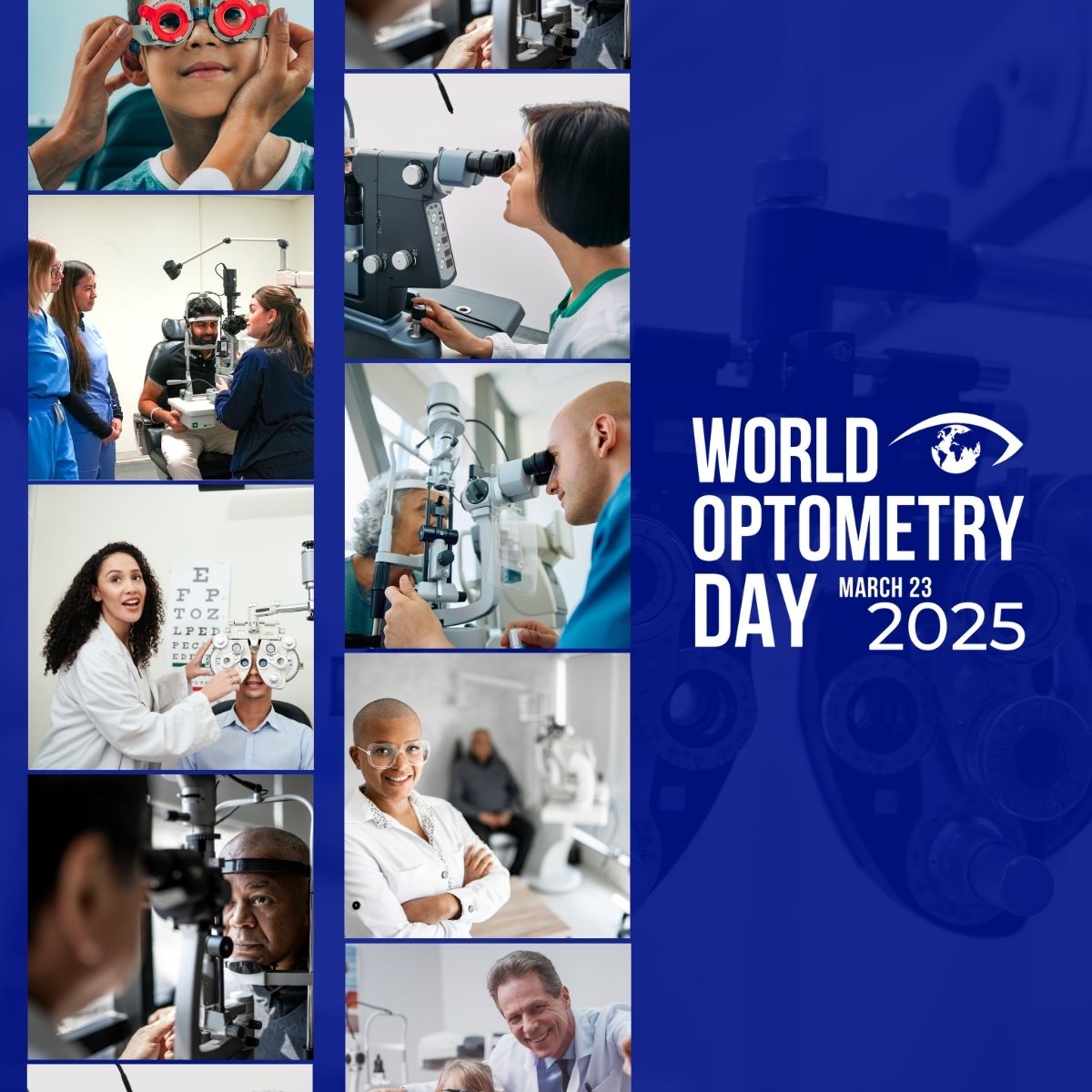 March 23rd is #WorldOptometryDay!

Today provides an opportunity to celebrate all optometrists for their contributions to our profession!

Shoutout to all the amazing optometrists out there—thank you for keeping our eyes healthy!