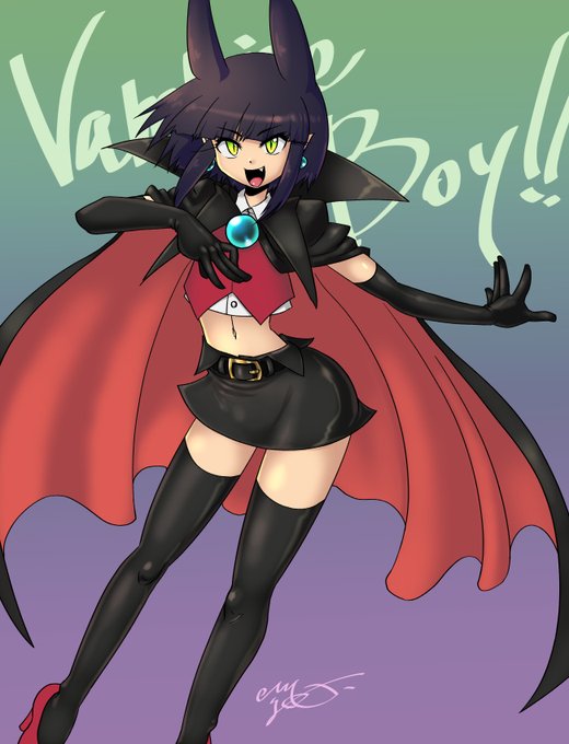 女装ドラキュラくん!! 