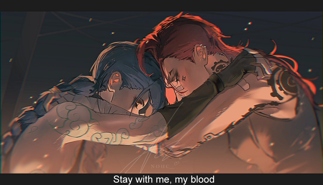 nohc__'s tweet photo. Stay with me, my blood
You don't need to run
#arcane #Jinx #vi https://t.co/9OpXTwmHNg