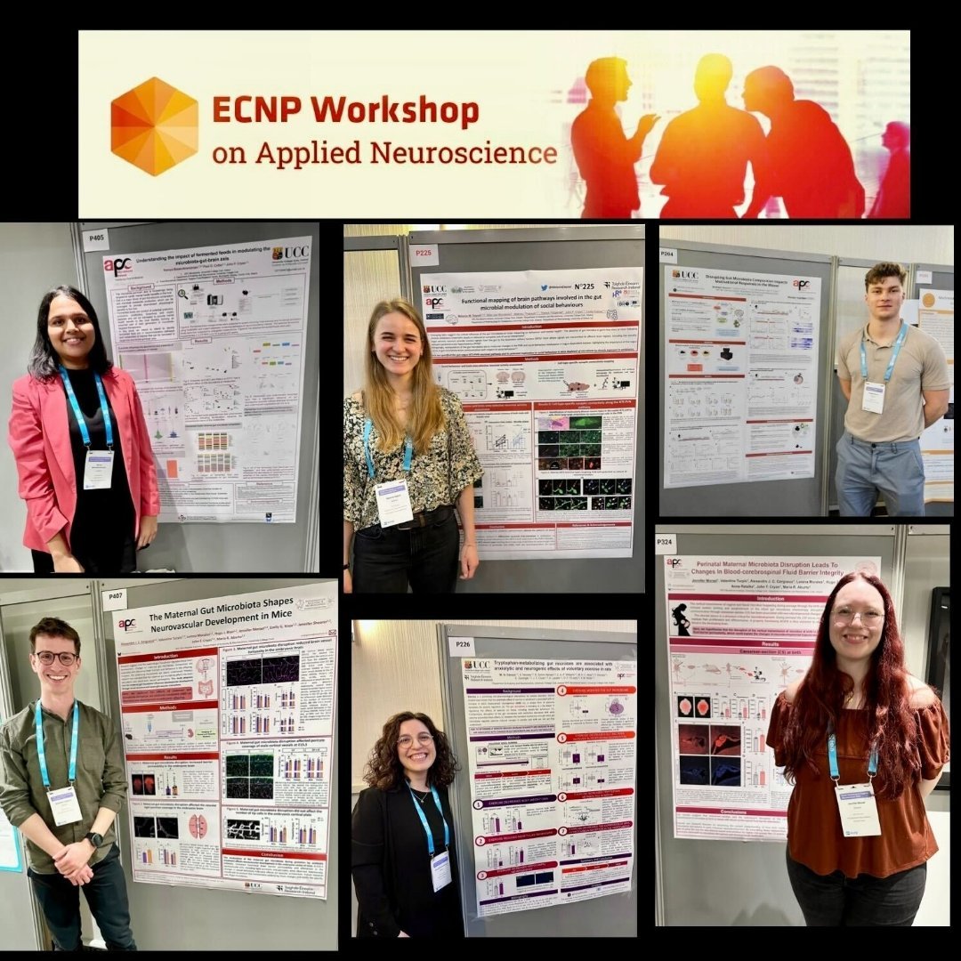 Very honoured to receive the Excellence Award at #ECNP Workshop 2025. A lovely way to end a fascinating showcase of top science from translation preclinical work to advances in brain imaging!!

<a href="/jfcryan/">John F. Cryan</a> <a href="/Pharmabiotic/">APC Microbiome Ireland</a> <a href="/UCC/">UCC Ireland</a> <a href="/AnatNeuroUCC/">UCC Anat. & Neurosci</a>