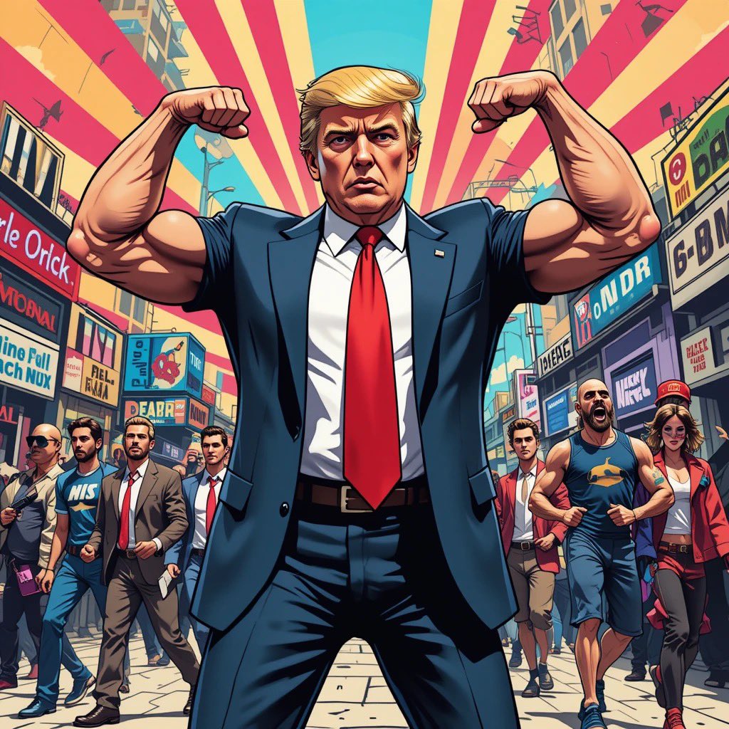 Wallstreet Trump tweet media
