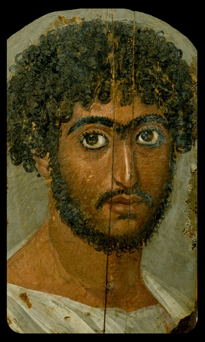 menavisualss's tweet image. 2,000-Year-Old Fayum Portraits from Roman Egypt 🇪🇬: also known as "mummy portraits," these funerary paintings were often fastened to the coffins of the people they depicted.
