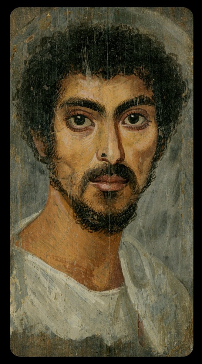 menavisualss's tweet image. 2,000-Year-Old Fayum Portraits from Roman Egypt 🇪🇬: also known as "mummy portraits," these funerary paintings were often fastened to the coffins of the people they depicted.