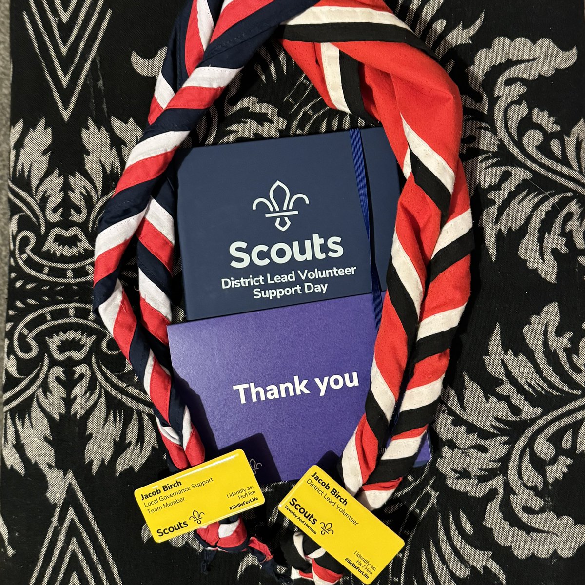 JacobLBirch's tweet photo. Had an amazing weekend at the home of @scouts , Gillwell Park. I got to hear from an amazing volunteers and staff team as well as being able to provide some support to District Lead Volunteers from across the UK. https://t.co/YmqkMBFi8k