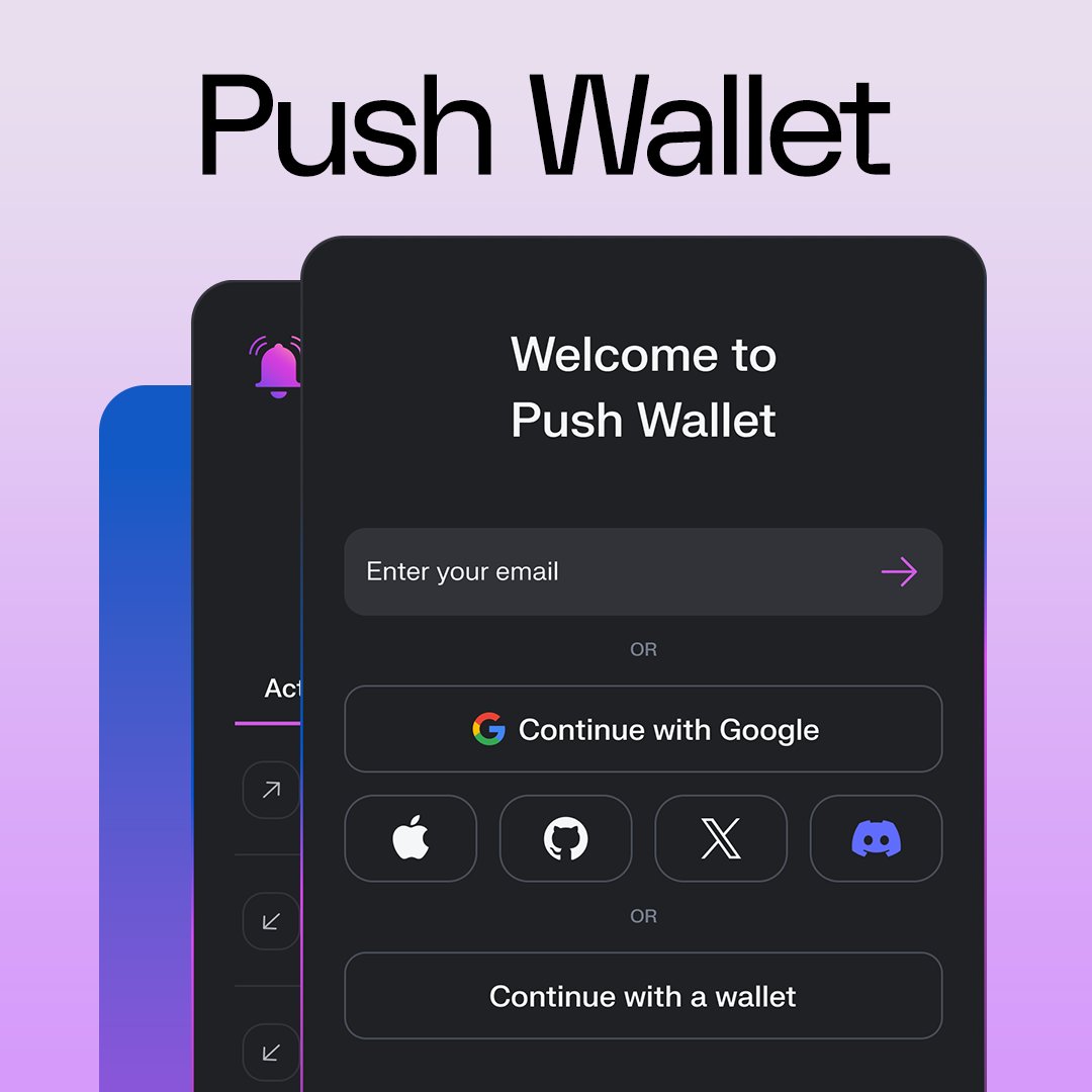 sharanyaroyy_'s tweet image. 4/ Push Universal Wallet = Web3 Made Simple! 💼
With Push ID, you don&apos;t need to juggle multiple wallets or identities. It’s wallet abstraction made easy just connect, transact, and chill! 😎 #PushChain #WalletAbstraction
