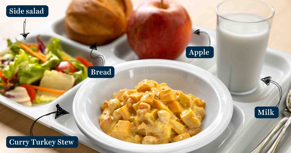 Warm up with a Curry Turkey Stew made with just 12 ingredients! 🥣 This hearty dish is packed with turkey, garbanzo beans, diced tomatoes, and sweet potatoes. Want the full recipe: ow.ly/rbCr50VlL7R

Recipe sourced from: Danone North America