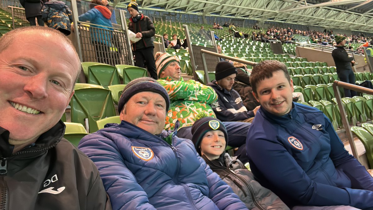 #COYBIG <a href="/AVIVAStadium/">AVIVA Stadium</a> <a href="/FAIreland/">FAIreland</a>  #IRLVBUL