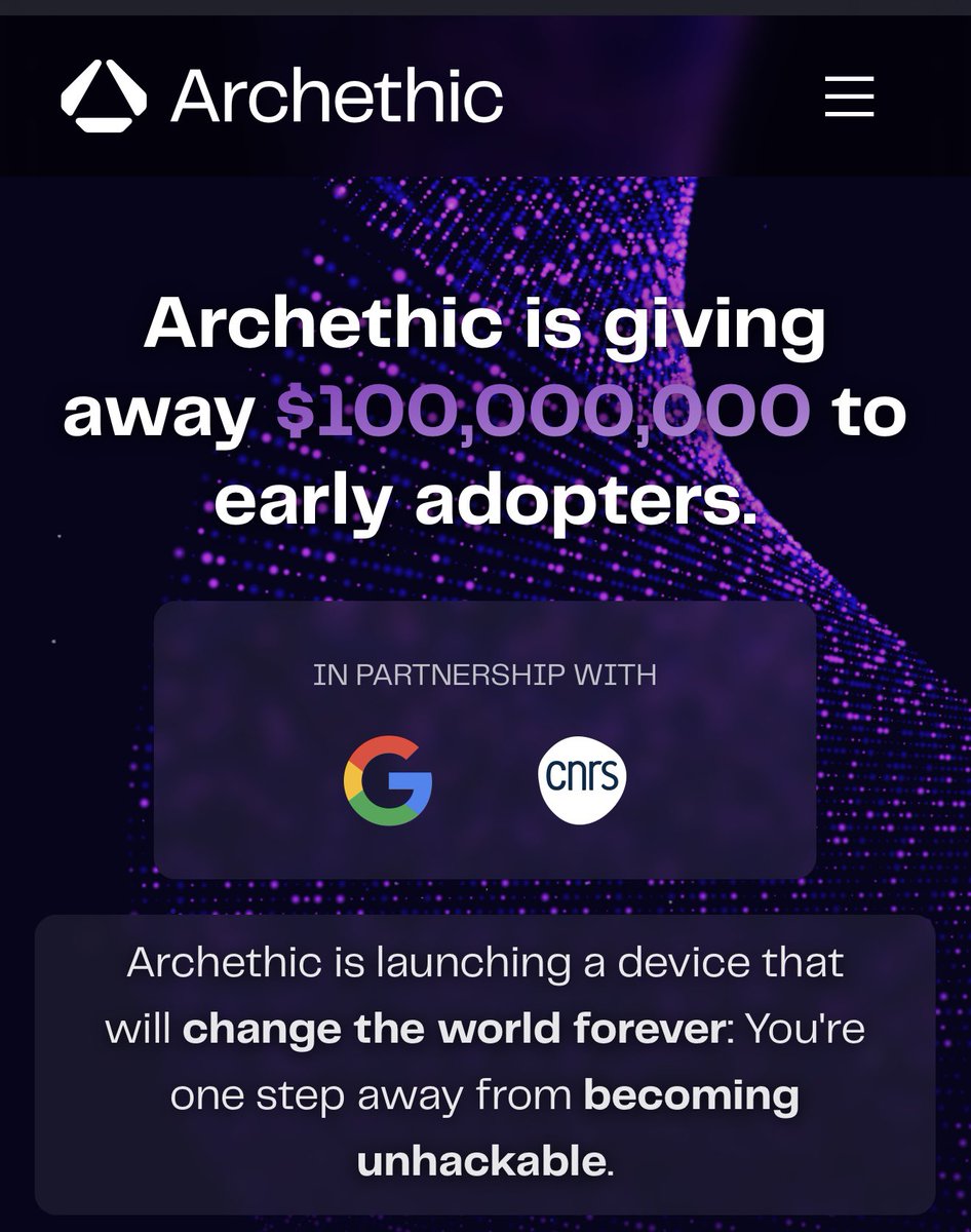 samypapar's tweet photo. @cryptobeastreal AirDrop
Hi, I hope you’re doing well. I wanted to share something interesting with you.
Archethic is organizing a $100,000,000 giveaway as part of their innovative technology initiative. You need an access code to participate, and you can use mine: KEJMDB.
https://t.co/CGxd4aL52z https://t.co/bMZNCvpwCM