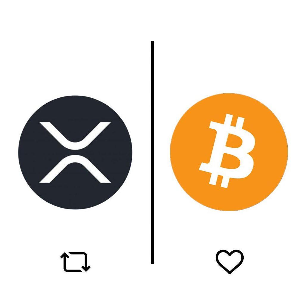 REPOST for $XRP.

LIKE for $BTC.

Which one are you choosing?🧐