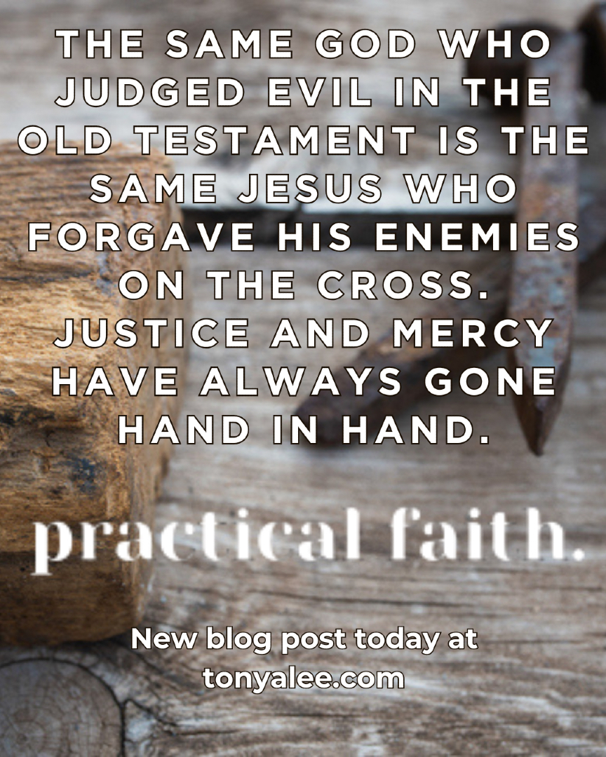 tonyaelee's tweet image. The same God who brought justice in the Old Testament is the same Jesus who forgave His enemies on the cross. Justice and mercy have never been opposites—they’ve always belonged together.

New Practical Faith blog post live today: tonyalee.com

#JusticeAndMercy