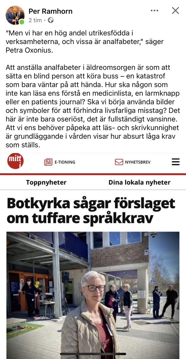 Så efterblivet.