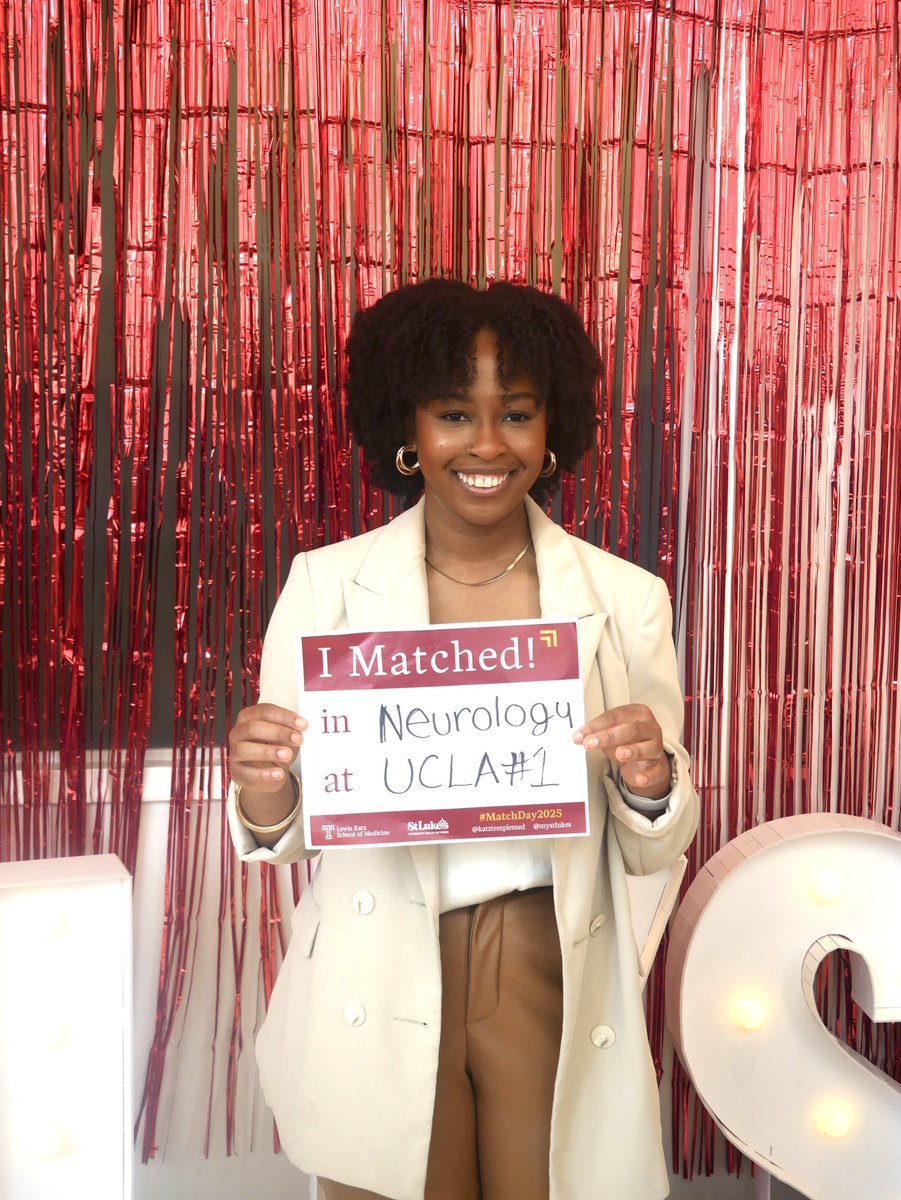 Angela Udongwo (@udongwoangela) on Twitter photo I feel incredibly blessed to say I matched at my first choice, UCLA for #Neurology! The journey hasn’t been linear but God’s been so so good. #MatchDay2025 <a href="/UCLANeurology/">UCLA Neurology</a> @NMatch2025 I feel incredibly blessed to say I matched at my first choice, UCLA for #Neurology! The journey hasn’t been linear but God’s been so so good. #MatchDay2025 <a href="/UCLANeurology/">UCLA Neurology</a> @NMatch2025