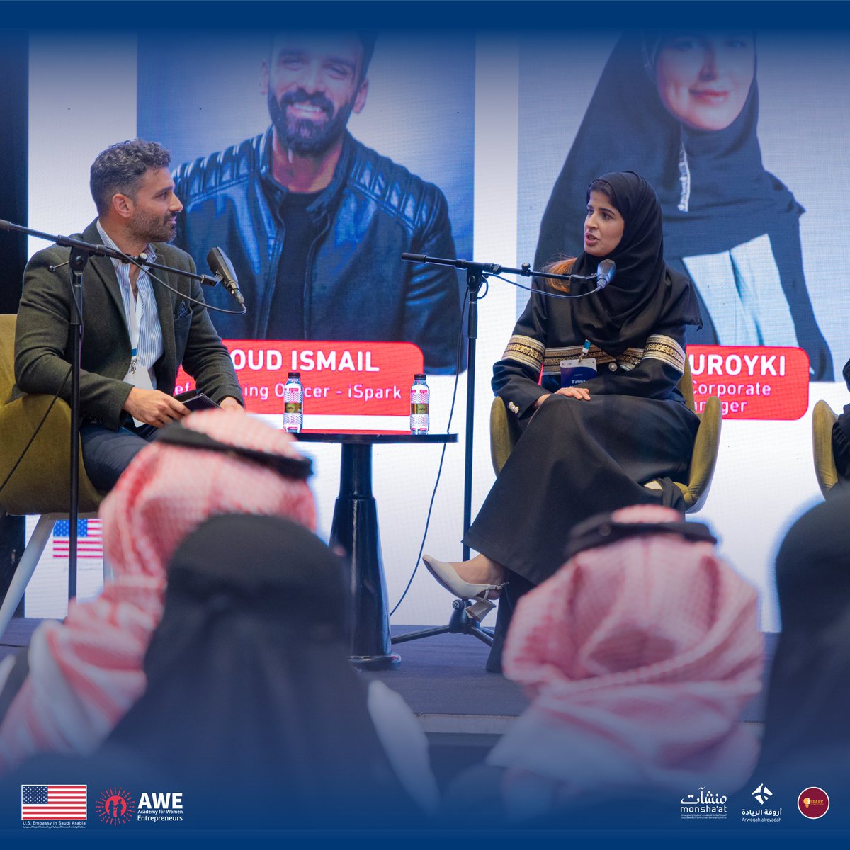 iSparkEgypt's tweet photo. قد شهد الحفل الختامي من برنامج أكاديمية رائدات الأعمال في السعودية جلسة قيمة تناولت دور ريادة الأعمال النسائية في تحقيق رؤية السعودية 2030، مع تسليط الضوء على التقدم المحرز في مشاركة المرأة في سوق العمل، والتحديات والفرص المتاحة. 

شكر خاص لكل المتحدثين في هذه الجلسة:
أ/ إيمان شكور:
المدير التنفيذي ومؤسسة Blossom Accelerator

أ/ فاطمة الوريكي:
مديرة العلاقات العامة والشراكات في أروقة الريادة

أ/ شذى السعيد:
مدير عام تخطيط ريادة الأعمال في منشآت

نحن ممتنون لمساهمتكم القيمة، ونؤمن بأن جهودكم المشتركة ستساهم في بناء مستقبل مشرق.

#AWE_KSA #رائدات_الأعمال #iSpark_MEA

@USAinKSA 
@arweqah_sa