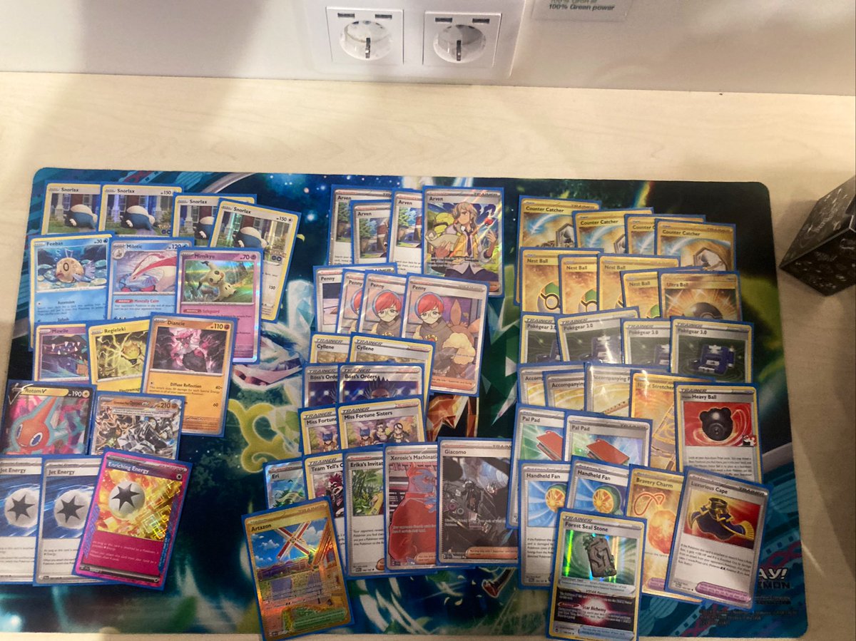 Got top 64(33 place🥲) at the Stockholm  Regional. Played the same 60 as <a href="/EnoriHS/">Rone Nielsen</a> who Got top 16. Thanks for working on the deck with me as usual. It was a great Way to part ways with my favourite deck!