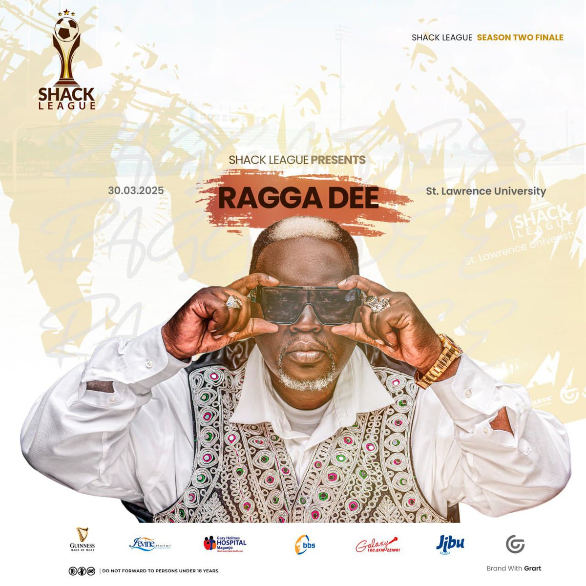 The SHACK League (@theshackleague) on Twitter photo The talent that grew up right at the <a href="/SKitovu/">St. Henry's College Kitovu</a> College !
We're excited to welcome back <a href="/raggadeemusic/">Ragga Dee Music</a> to perform at our #ShackLeague grand finale!
Celebrate with us with an ice-cold Guinness as worlds collide at <a href="/StLawrenceUniv/">St. Lawrence University Uganda</a>! 🍻🎵 The talent that grew up right at the <a href="/SKitovu/">St. Henry's College Kitovu</a> College !
We're excited to welcome back <a href="/raggadeemusic/">Ragga Dee Music</a> to perform at our #ShackLeague grand finale!
Celebrate with us with an ice-cold Guinness as worlds collide at <a href="/StLawrenceUniv/">St. Lawrence University Uganda</a>! 🍻🎵