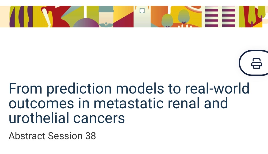 shilpaonc's tweet photo. #EAU25 Honored to be co-chair with @jteoh_hk & S.Ziaran on the session "From prediction models to real-world outcomes in #kidneyca & #urothelial ca"
Was very impressed with the quality of abstracts from all around the world 🌎highlighting the real world data & practices.
Kudos to @Uroweb organizers on arranging such a diverse range of important presentations & multi-D focus on oncologist care.
@AStenzl @carme_mir1 @UroDocAsh