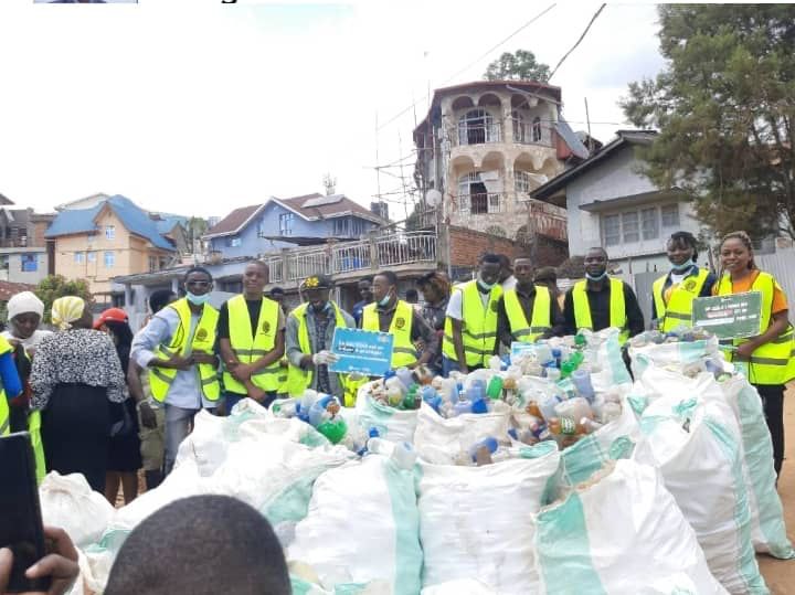 Au Nord Kivu, la coordination s'est jointe à la plateforme Des jeunes professionnels pour l'eau et assainissement pour célébrer la journée internationale de l'eau.