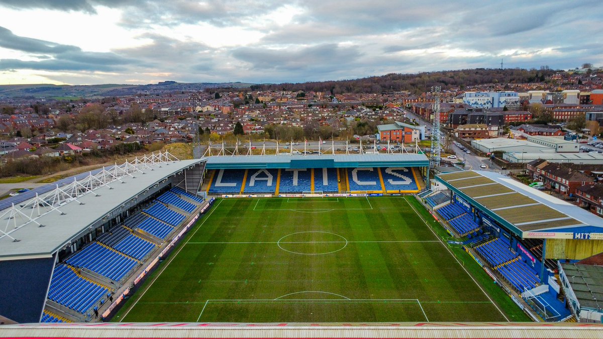 nsmphotographs's tweet image. ππΈ Taking the drone above Boundary Park is always good fun! #oafc