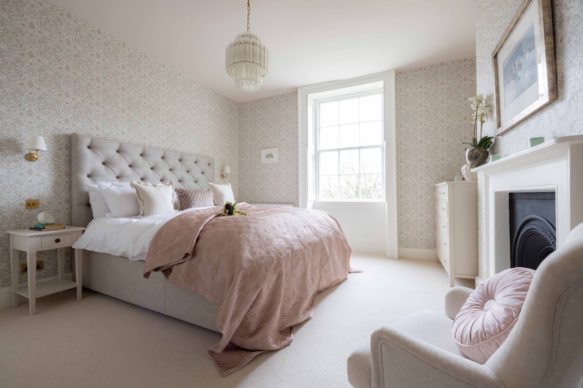 We recently completed a complete redesign of a lovely Regency villa in Bath to create a warm family home. We designed the bedrooms to celebrate the client’s love of pattern and colour and to create comfortable spaces for the family to enjoy. 

bit.ly/4bRDp2l