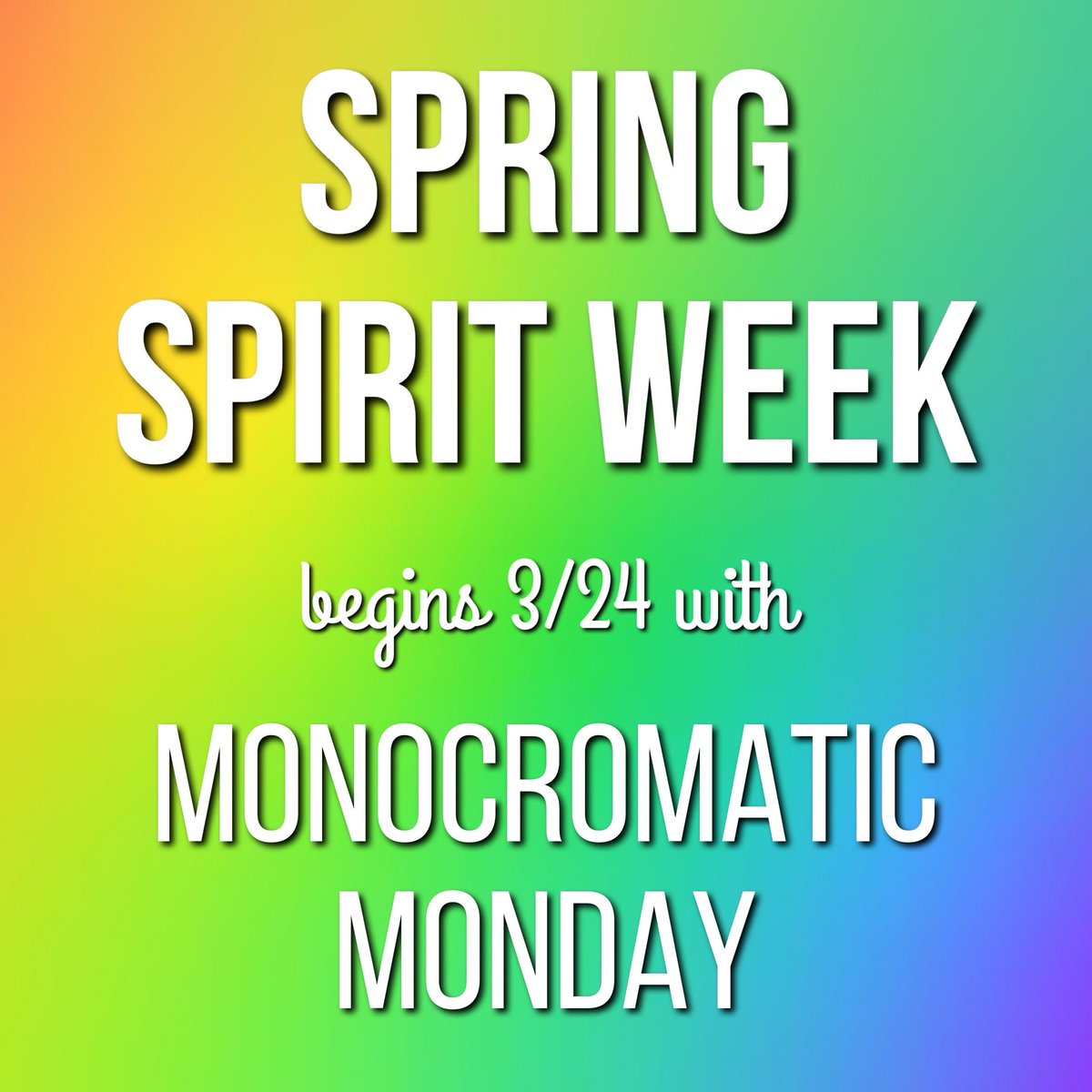 Oberlin Magnet MS (@oberlinmiddle) on Twitter photo Trailblazers, kick off our Spring Spirit Week by dressing in your favorite color from head to toe! Trailblazers, kick off our Spring Spirit Week by dressing in your favorite color from head to toe!